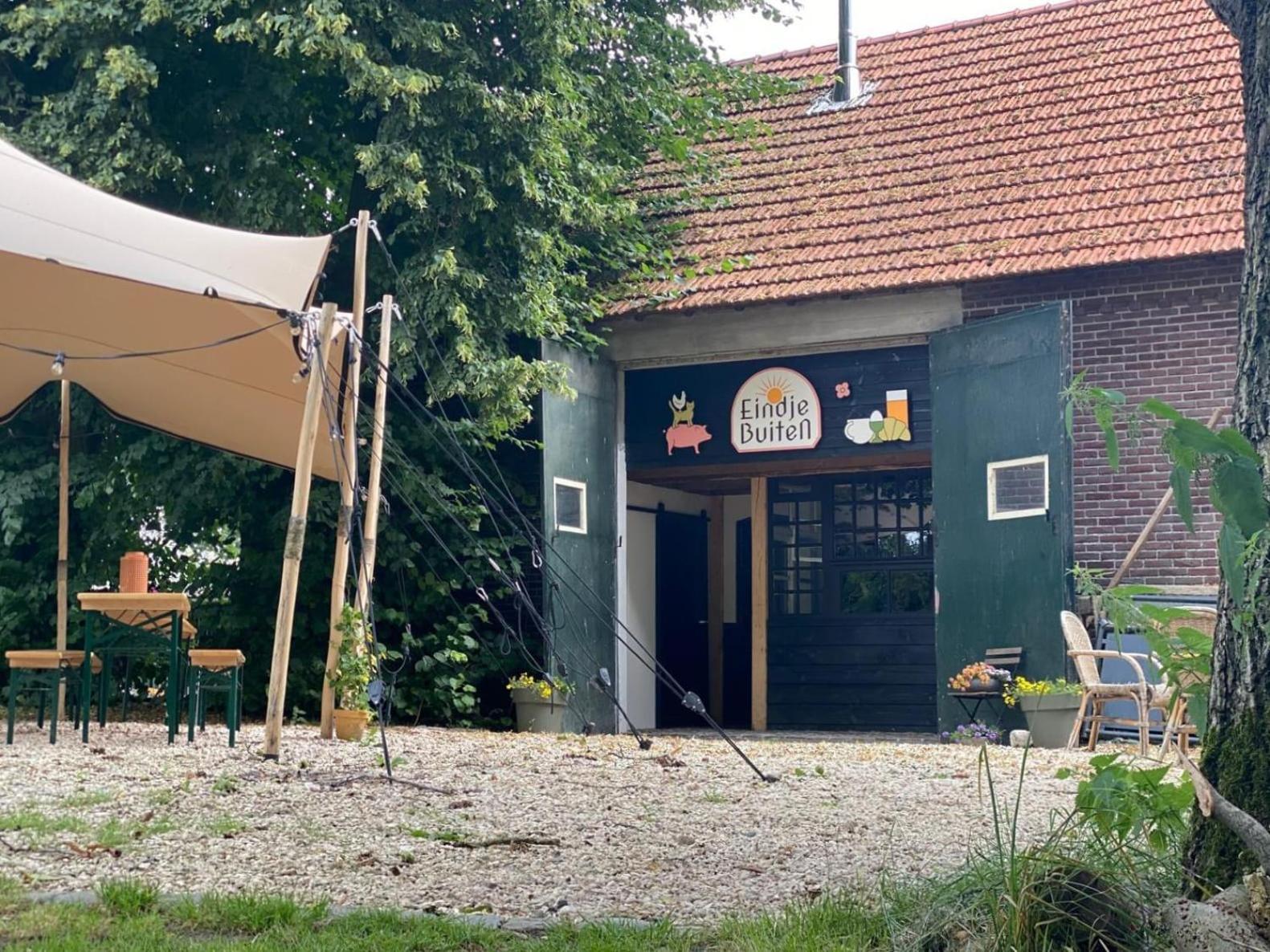 Bell Tent In Een Voedselbos Nederweert-Eind Eksteriør bilde